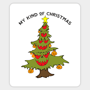 Halloween Christmas Tree Sticker